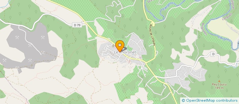 localisation de l'entreprise PLENITUDE  LE THORONET