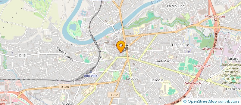 localisation de l'entreprise PLENITUDE à ALBI