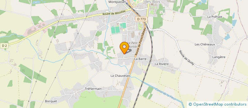 localisation de l'entreprise PLENITUDE  SAINT-GILDAS-DES-BOIS