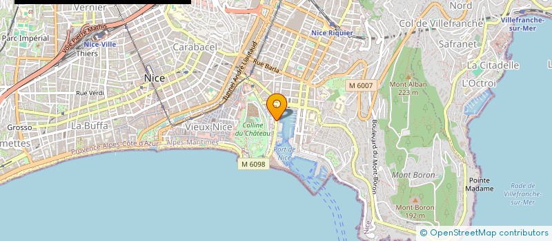 localisation de l'entreprise PLENITUDE à NICE