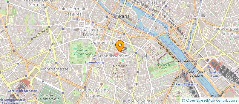 localisation de l'entreprise PLENITUDE  PARIS