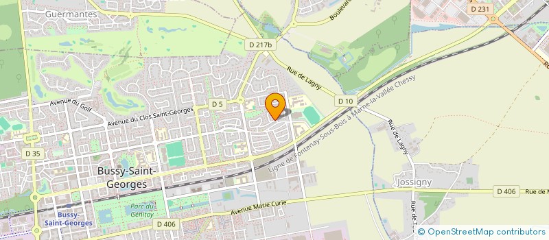 localisation de l'entreprise PLENITUDE  BUSSY-SAINT-GEORGES