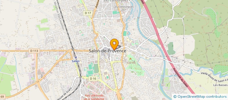 localisation de l'entreprise PLENITUDE à SALON-DE-PROVENCE