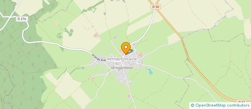 localisation de l'entreprise PLENITUDE  VERNIERFONTAINE