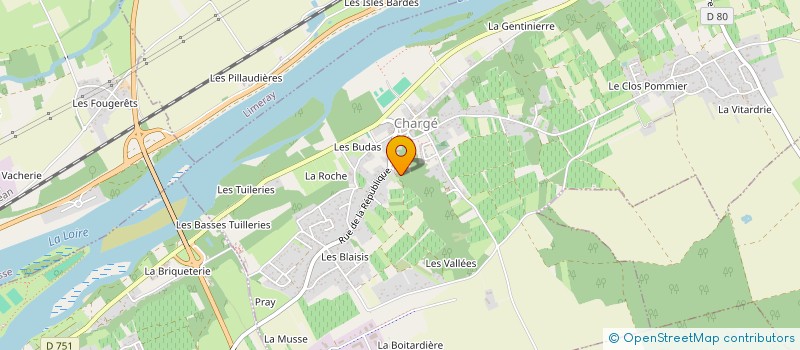 localisation de l'entreprise PLENITUDE BLEUE SERVICE à MONTREUIL-EN-TOURAINE