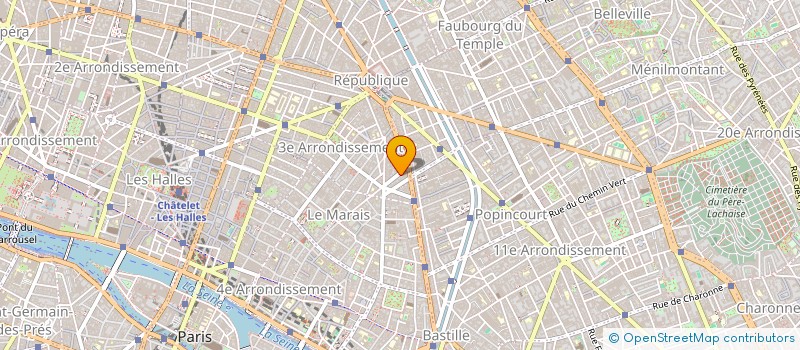 localisation de l'entreprise PLENITUDE CONSEIL  PARIS