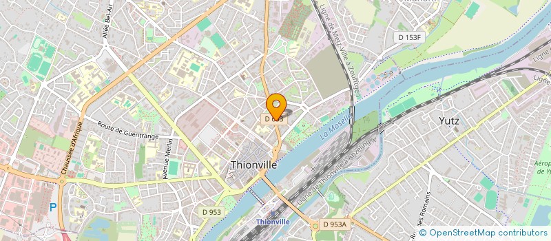 localisation de l'entreprise PLENITUDE DETENTE ET BIEN-ETRE à THIONVILLE