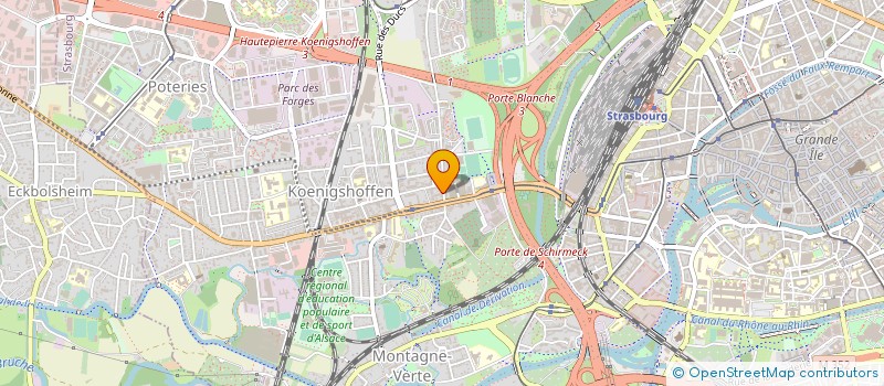 localisation de l'entreprise PLENITUDE PATRIMOINE à STRASBOURG