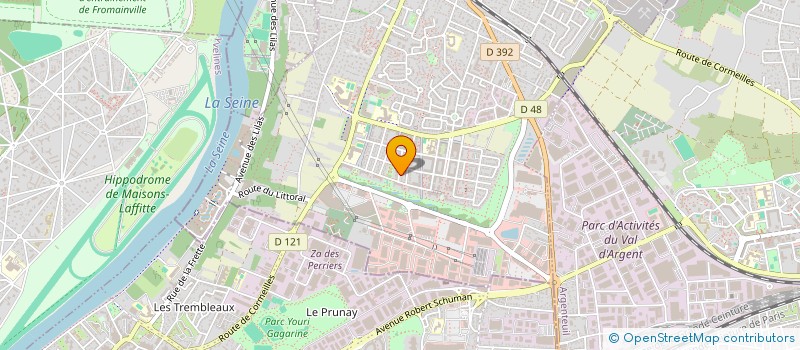 localisation de l'entreprise PLENIUM CONSULTING  CORMEILLES-EN-PARISIS