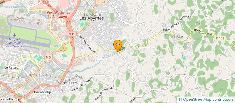 localisation de l'entreprise PLEROMA INSTITUT à LES ABYMES