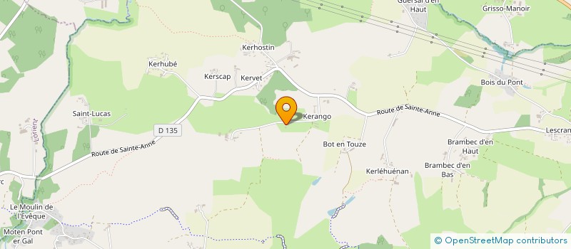 localisation de l'entreprise PLESCOP PARTAGE SANS FRONTIERES  PLESCOP