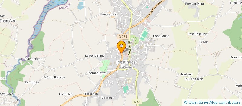 localisation de l'entreprise PLESDIS à PLESTIN-LES-GREVES