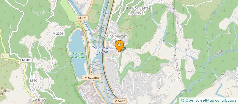 localisation de l'entreprise PLESI  SAINT-MARTIN-DU-VAR