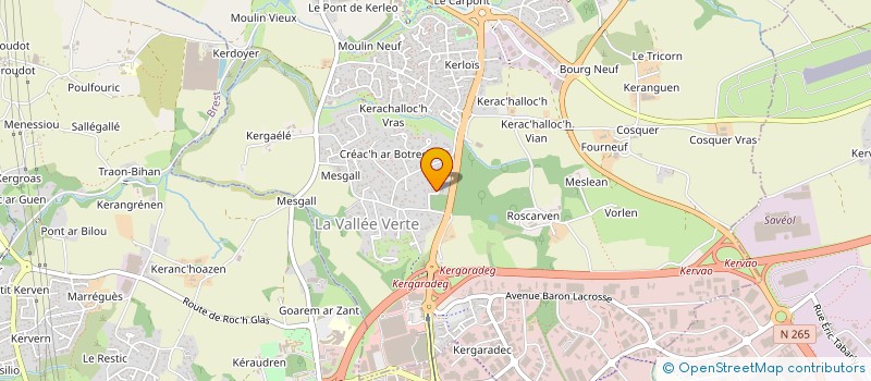 localisation de l'entreprise PLESSADIS  GOUESNOU