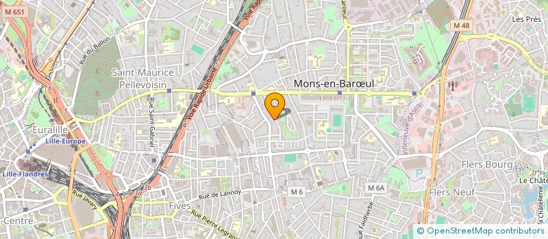 localisation de l'entreprise PLESSIET SERVICE RENOVATION  MONS-EN-BARUL