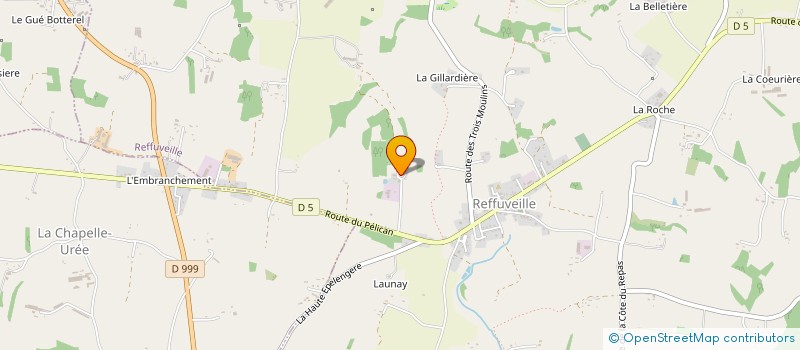 localisation de l'entreprise PLESSIS à REFFUVEILLE