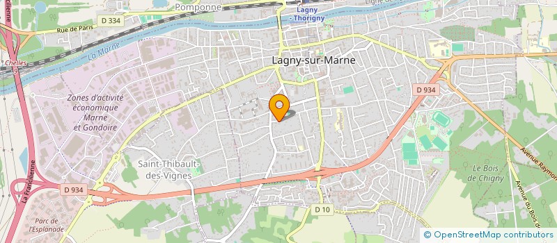 localisation de l'entreprise PLESSIS-AIR à LAGNY-SUR-MARNE