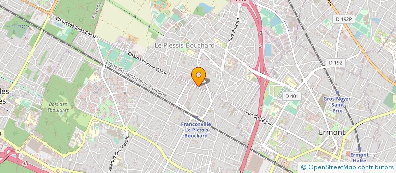 localisation de l'entreprise PLESSIS DISTRIBUTION à LE PLESSIS-BOUCHARD