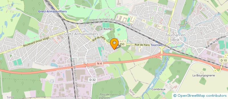 localisation de l'entreprise PLESSIS TRANS à TOURNAN-EN-BRIE