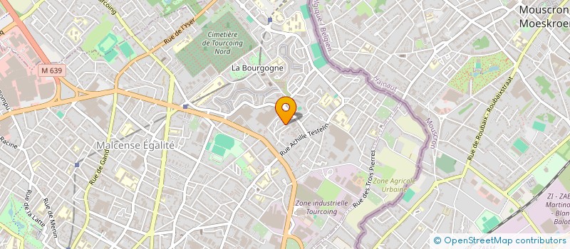 localisation de l'entreprise PLET ET FILS à TOURCOING