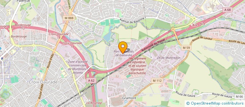 localisation de l'entreprise PLETECH HOLDING  TOULOUSE