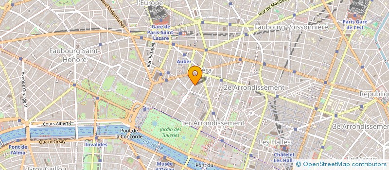 localisation de l'entreprise PLETORY  PARIS