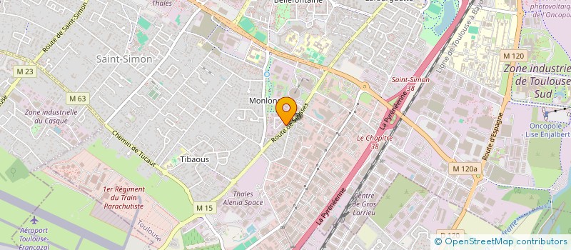 localisation de l'entreprise PLETT HOLDING  TOULOUSE