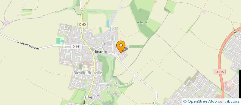 localisation de l'entreprise PLEURMEAU INVESTISSEMENTS  BIEVILLE-BEUVILLE