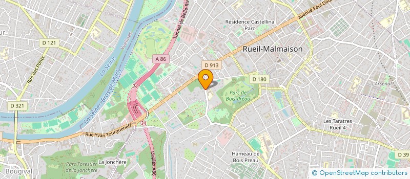 localisation de l'entreprise PLEVIMMO à RUEIL-MALMAISON