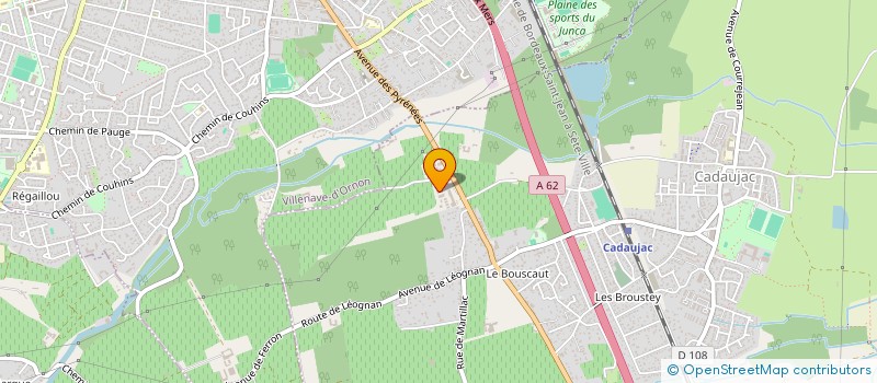 localisation de l'entreprise PLEXI NEON  CADAUJAC