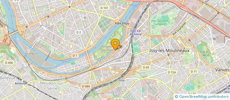 localisation de l'entreprise PLEXUS PARTICIPARTIONS SARL à ISSY-LES-MOULINEAUX
