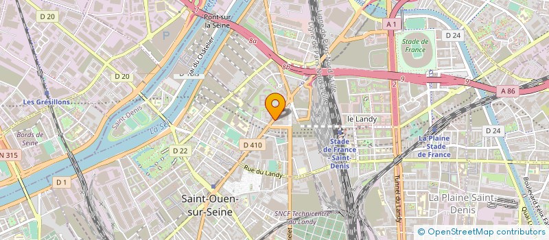 localisation de l'entreprise PLEYEL COURTAGE à SAINT-DENIS