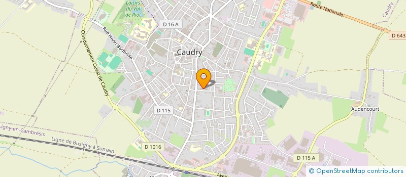 localisation de l'entreprise PLEZ POSTRY  CAUDRY