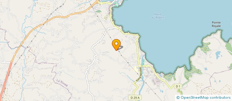 localisation de l'entreprise PLEZI ANLE DLO  LE ROBERT