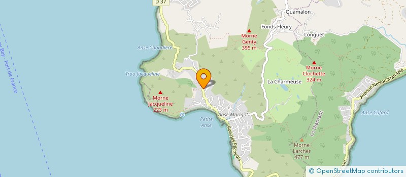 localisation de l'entreprise PLEZI KI NI  LES ANSES-D'ARLET