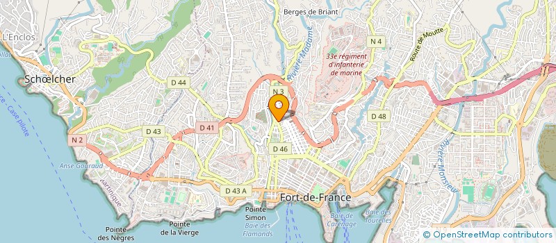 localisation de l'entreprise PLEZI PRAN LAJ  FORT-DE-FRANCE