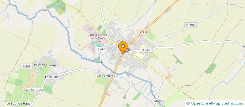 localisation de l'entreprise PLF CONSEILS ET GESTION à TRUN