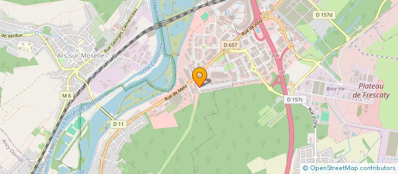 localisation de l'entreprise PLF EXPANSION à JOUY-AUX-ARCHES