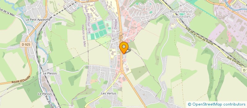 localisation de l'entreprise PLFF  SAINT-AUBIN-SUR-SCIE