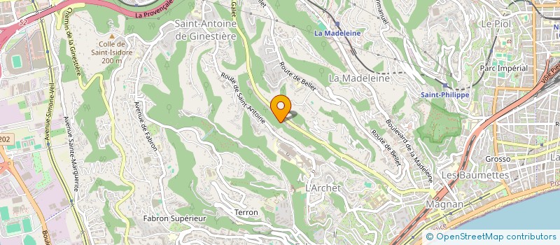 localisation de l'entreprise PLFVR NOVA  NICE