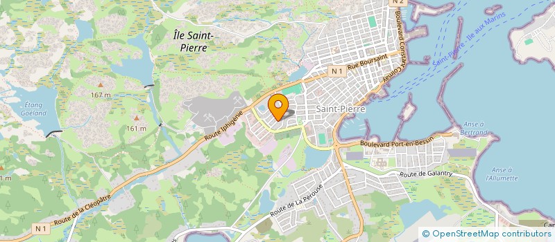 localisation de l'entreprise PLG 2 à SAINT-PIERRE