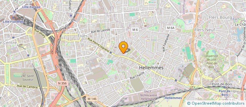 localisation de l'entreprise PLG 43 à LILLE