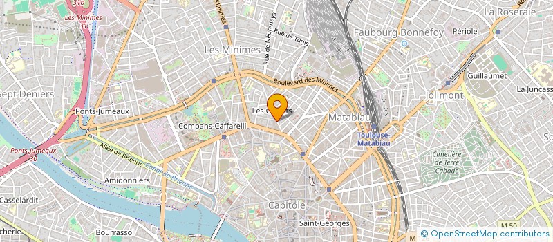 localisation de l'entreprise PLG CONSTRUCTION à TOULOUSE