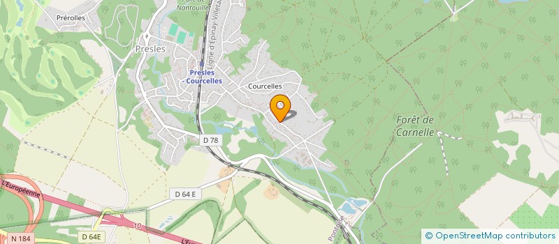 localisation de l'entreprise PLG CONSULTING  PRESLES