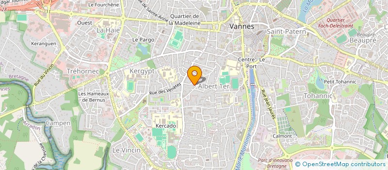 localisation de l'entreprise PLG COPPER à VANNES