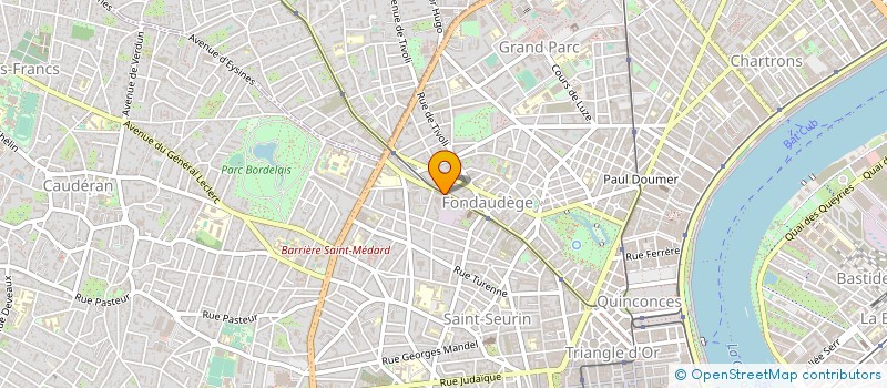 localisation de l'entreprise PLG FINANCE à BORDEAUX