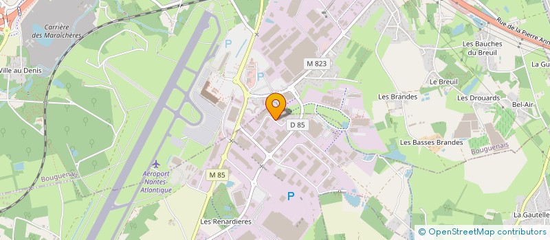 localisation de l'entreprise PLG FINANCES à SAINT-AIGNAN-GRANDLIEU