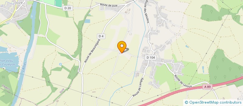 localisation de l'entreprise PLG LOCATION  CULHAT