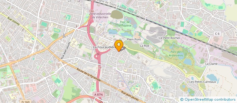 localisation de l'entreprise PLG PARTICIPATIONS  TRELAZE