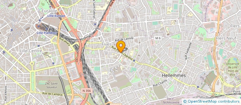 localisation de l'entreprise PLG VIANDE à LILLE